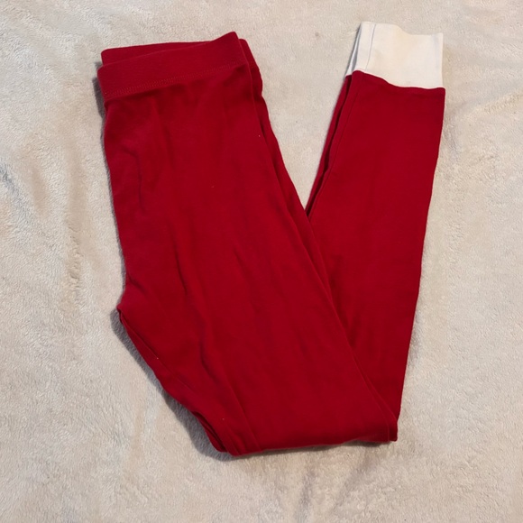 KIDS GAP red 2 piece christmas unicorn PJs size 14 - Picture 5 of 10